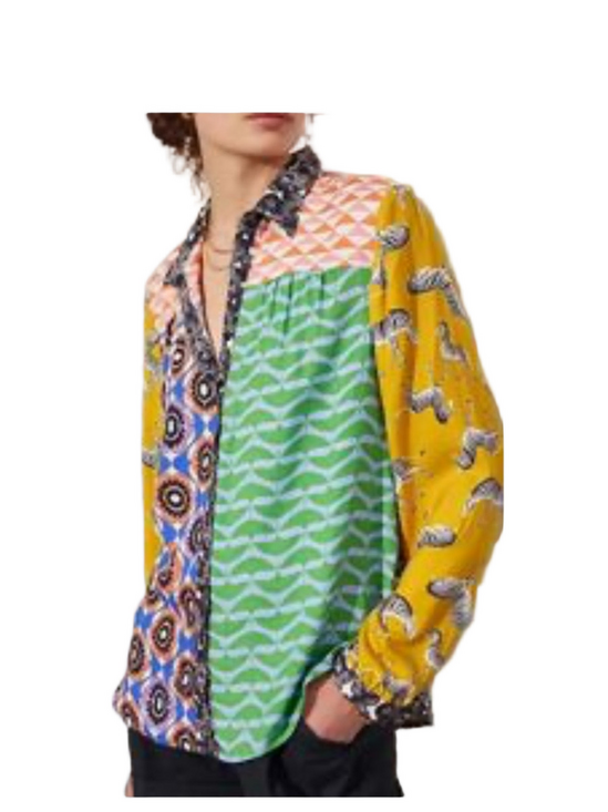 Anthropologie Tops - Anthropologie Maeve Paz button down Shirt
